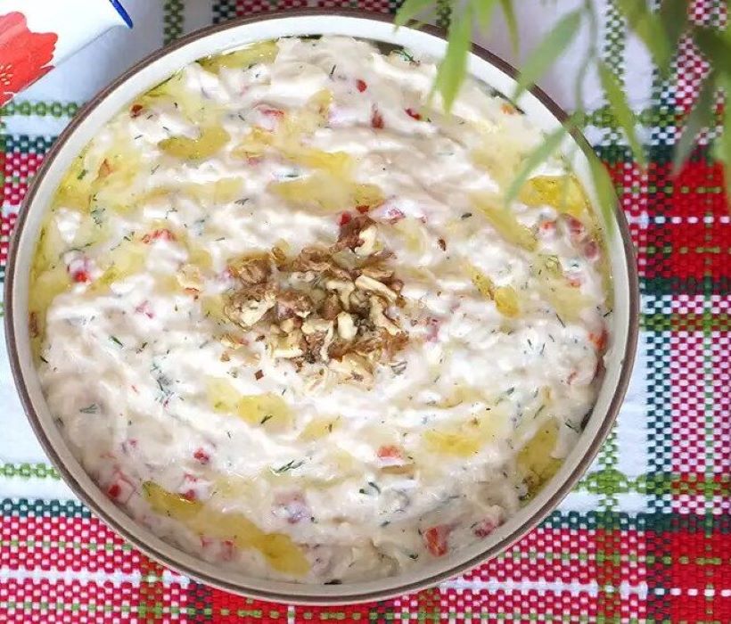 سالاد کرفس با ماست