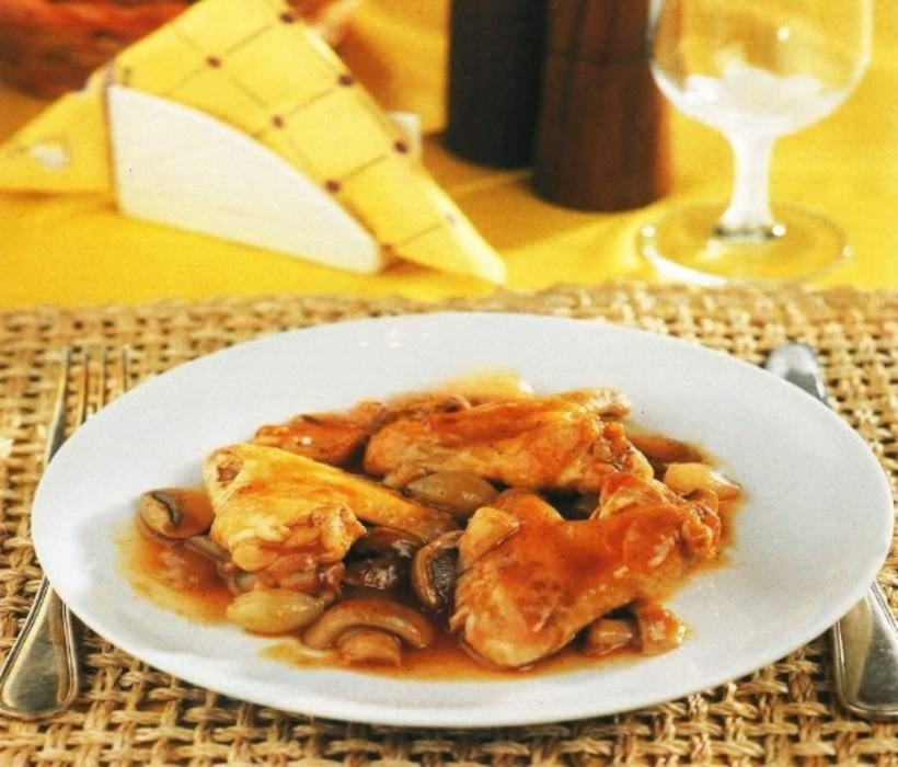 خورشت مرغ و پیاز