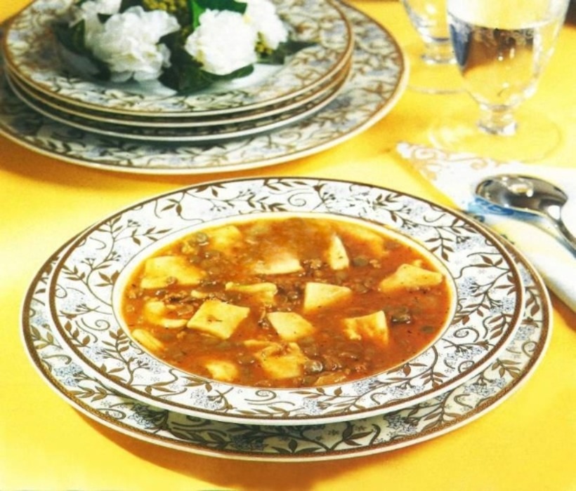 سوپ خمیر