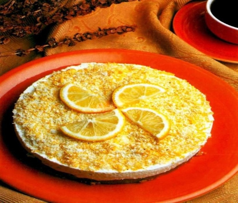 چیز کیک لیمویی
