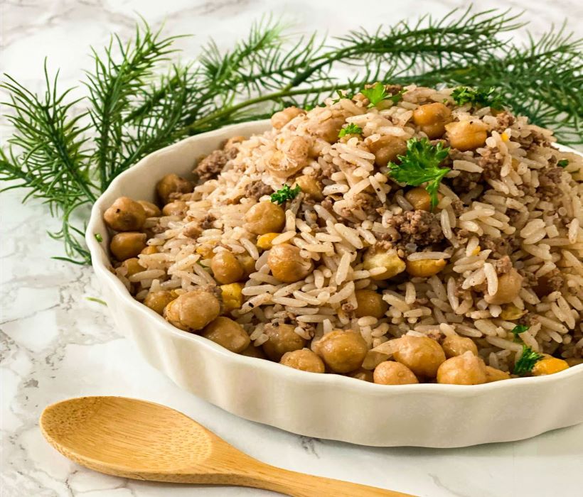 پلو با گوشت